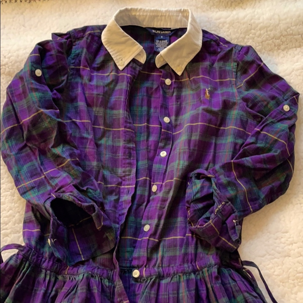 Ralph Lauren Girls Plaid dress